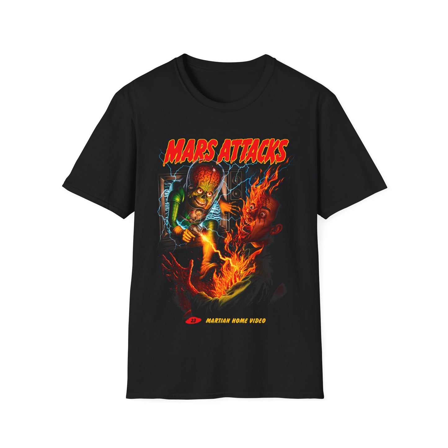 MARS ATTACKS POP CULTURE Unisex Softstyle T-Shirt
