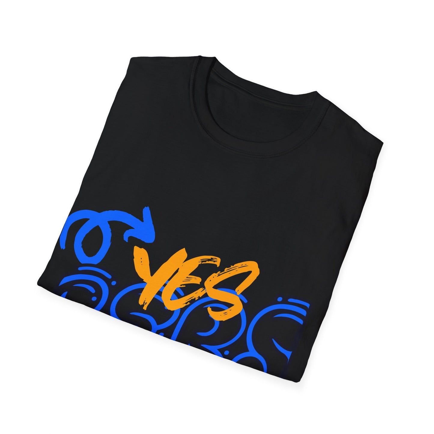 YES CERS BASKETBALL GRAFFITI Unisex Softstyle T-Shirt