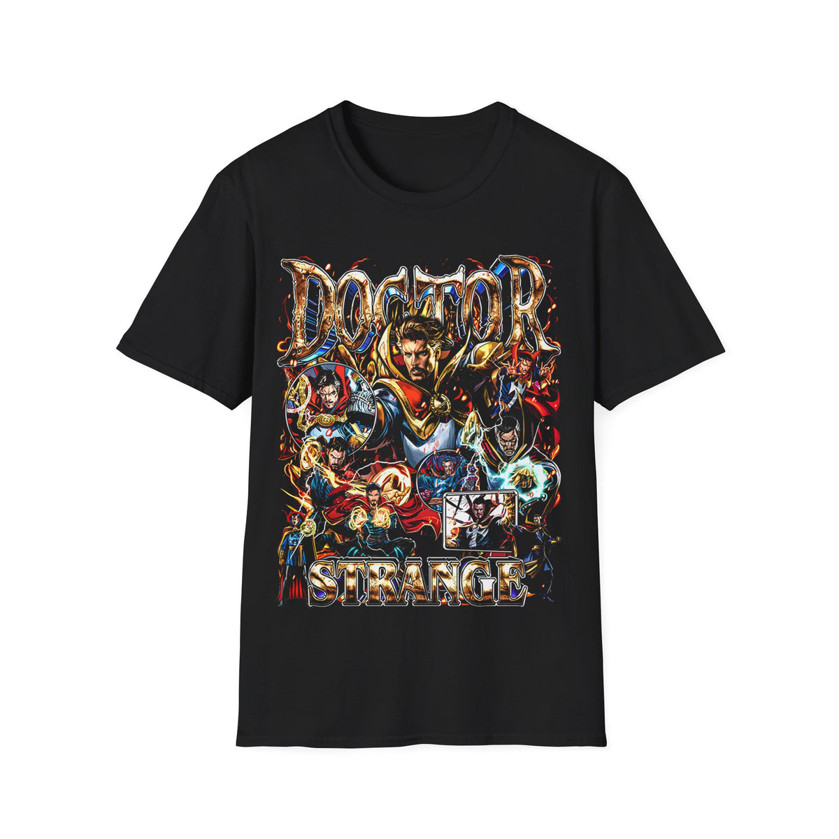 Vintage 90s Superheroes Bootleg Style T-Shirt, DOCTOR STRANGE Retro Superheroes Shirt Unisex Graphic Tee