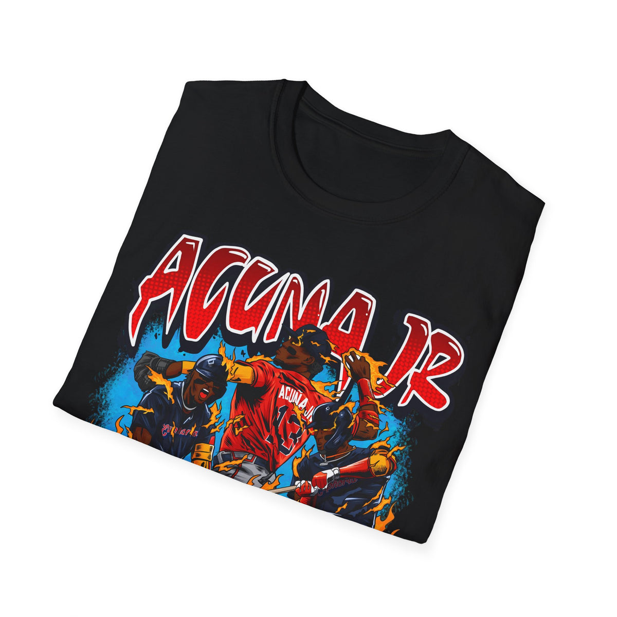 BASEBALL LEGENDS ACUNA JR Unisex Softstyle T-Shirt