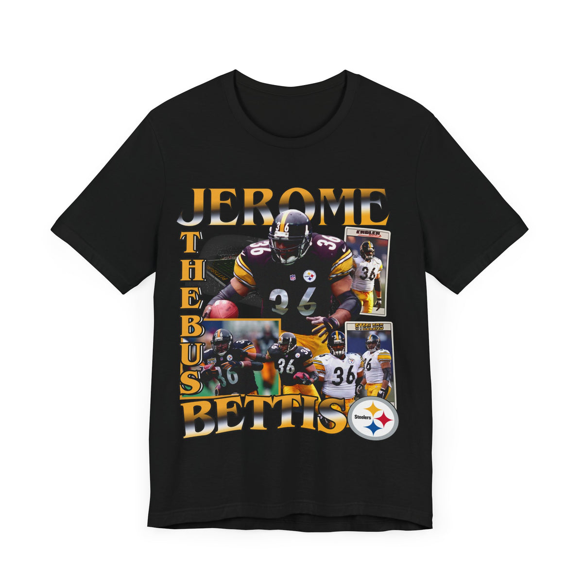 Vintage 90s Football Bootleg Style T-Shirt JEROME BETTIS Unisex Graphic Tee