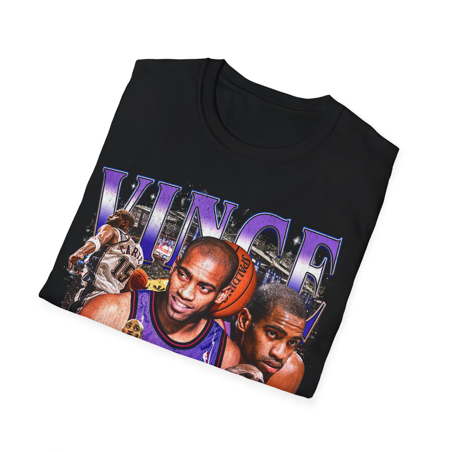 Vintage 90s Basketball Bootleg Style T-Shirt, VINCE CARTER Retro Basketball Shirt Unisex Graphic Tee