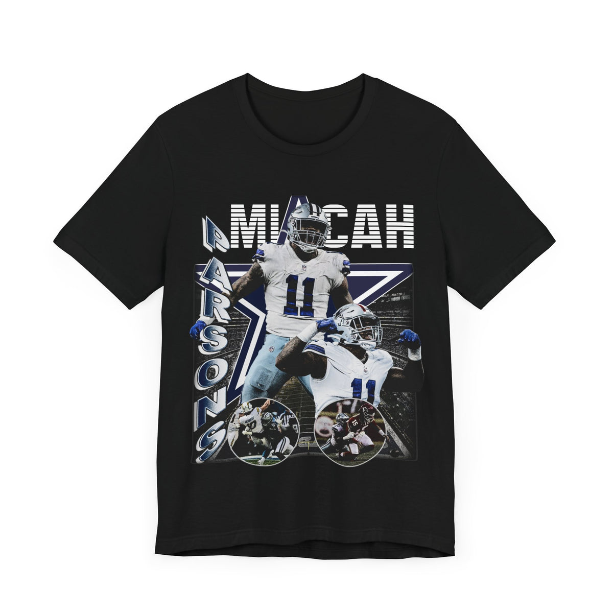 Vintage 90s Football Bootleg Style T-Shirt MICAH PARSONS Unisex Graphic Tee