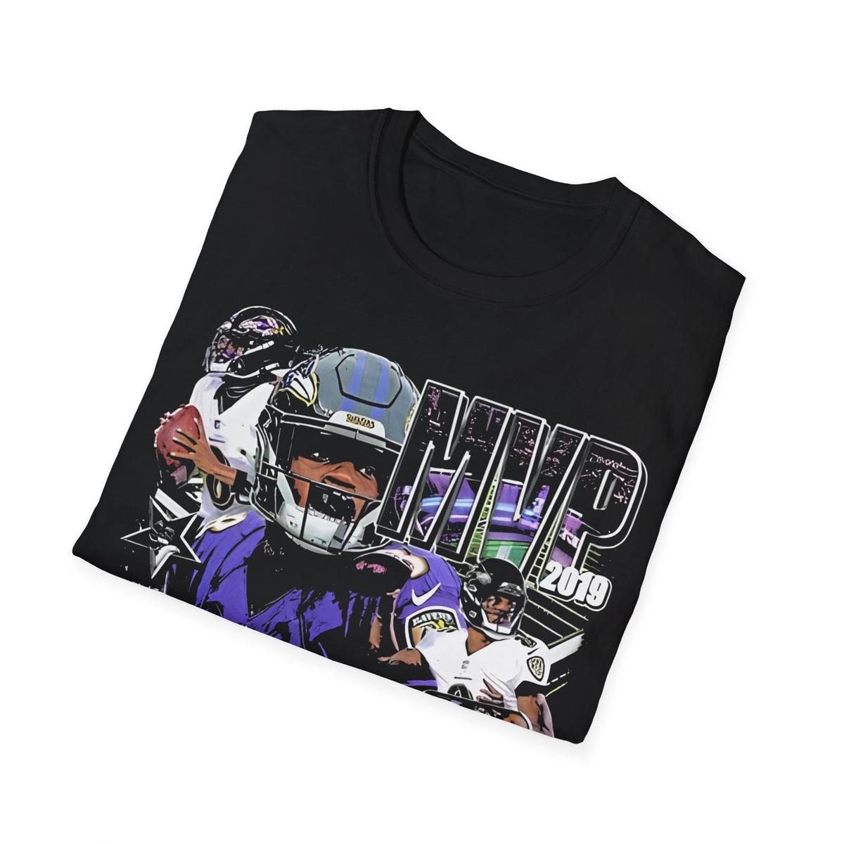 Vintage 90s Football Bootleg Style T-Shirt, LAMAR Retro Football Shirt Unisex Graphic Tee Shirt