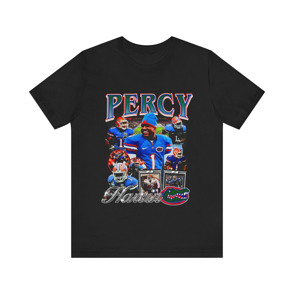Vintage 90s Football Bootleg Style TShirt PERCY HARVIN Unisex Graphic Tee Shirt