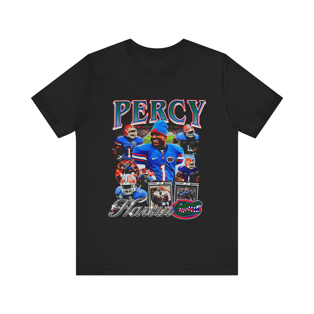 Vintage 90s Football Bootleg Style TShirt PERCY HARVIN Unisex Graphic Tee Shirt