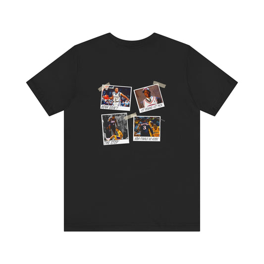 ALLEN IVERSON PREMIUM Dual Sided Unisex Jersey Short Sleeve Tee