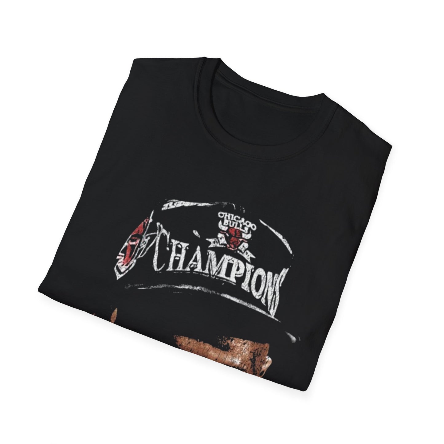 Vintage 90s Basketball Bootleg Style T-Shirt, JORDAN BIG FACE CHAMPION Retro Basketball Shirt Unisex Graphic Tee