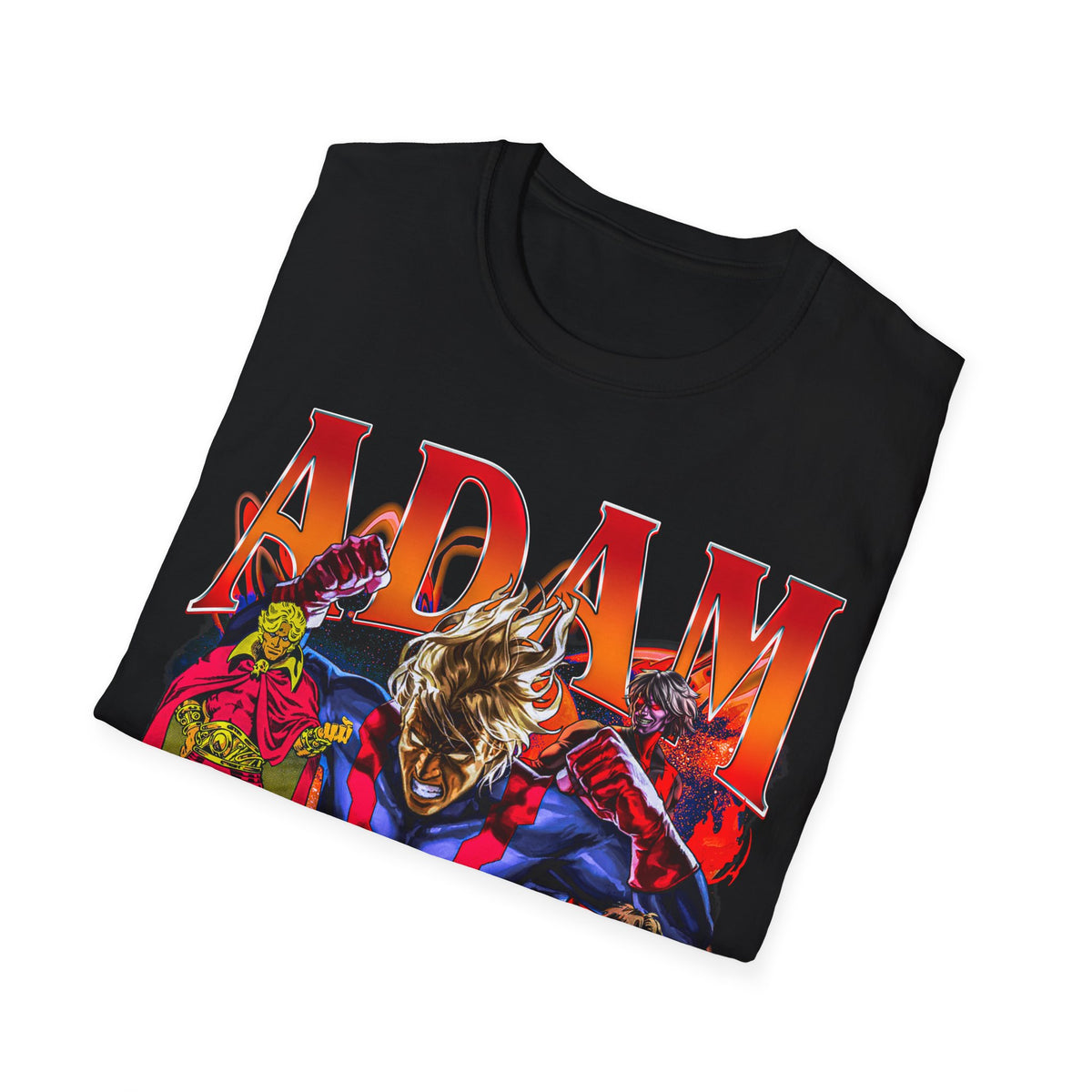Vintage 90s Superheroes Bootleg Style T-Shirt, ADAM WARLOCK Graphic Tee, Retro Superheroes Shirt Unisex Graphic Tee