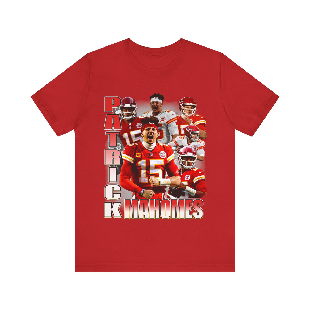 Vintage 90s Football Bootleg Style TShirt PATRICK MAHOMES Unisex Graphic Tee