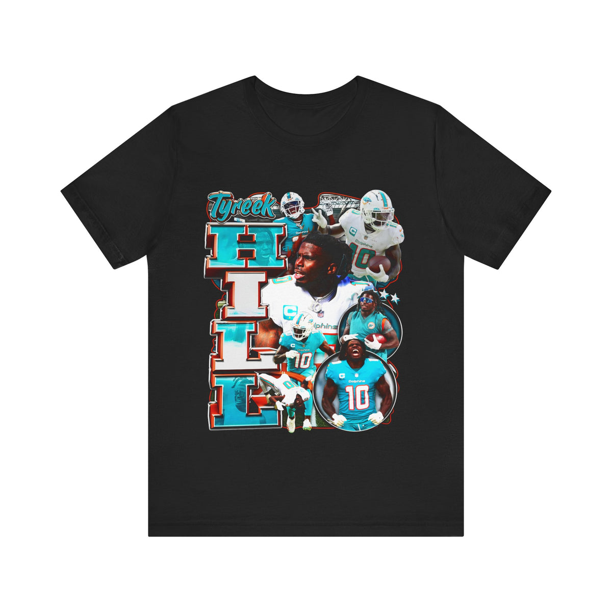 Vintage 90s Football Bootleg Style TShirt TYREEK HILL Unisex Graphic Tee Shirt