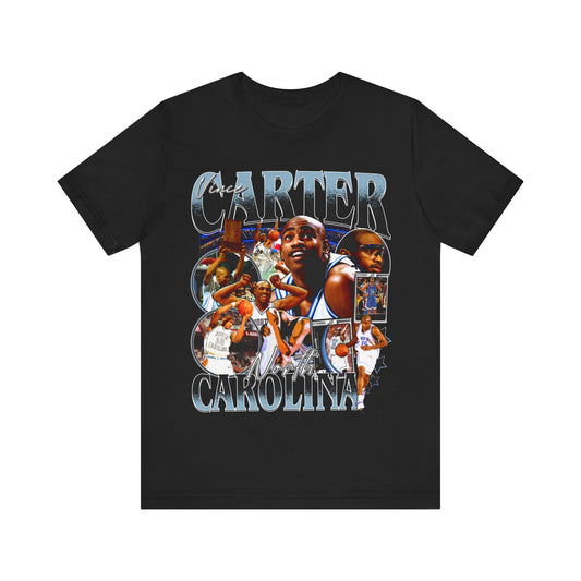 Vintage 90s Basketball Bootleg Style TShirt VINCE CARTER 90s Unisex Graphic Tee