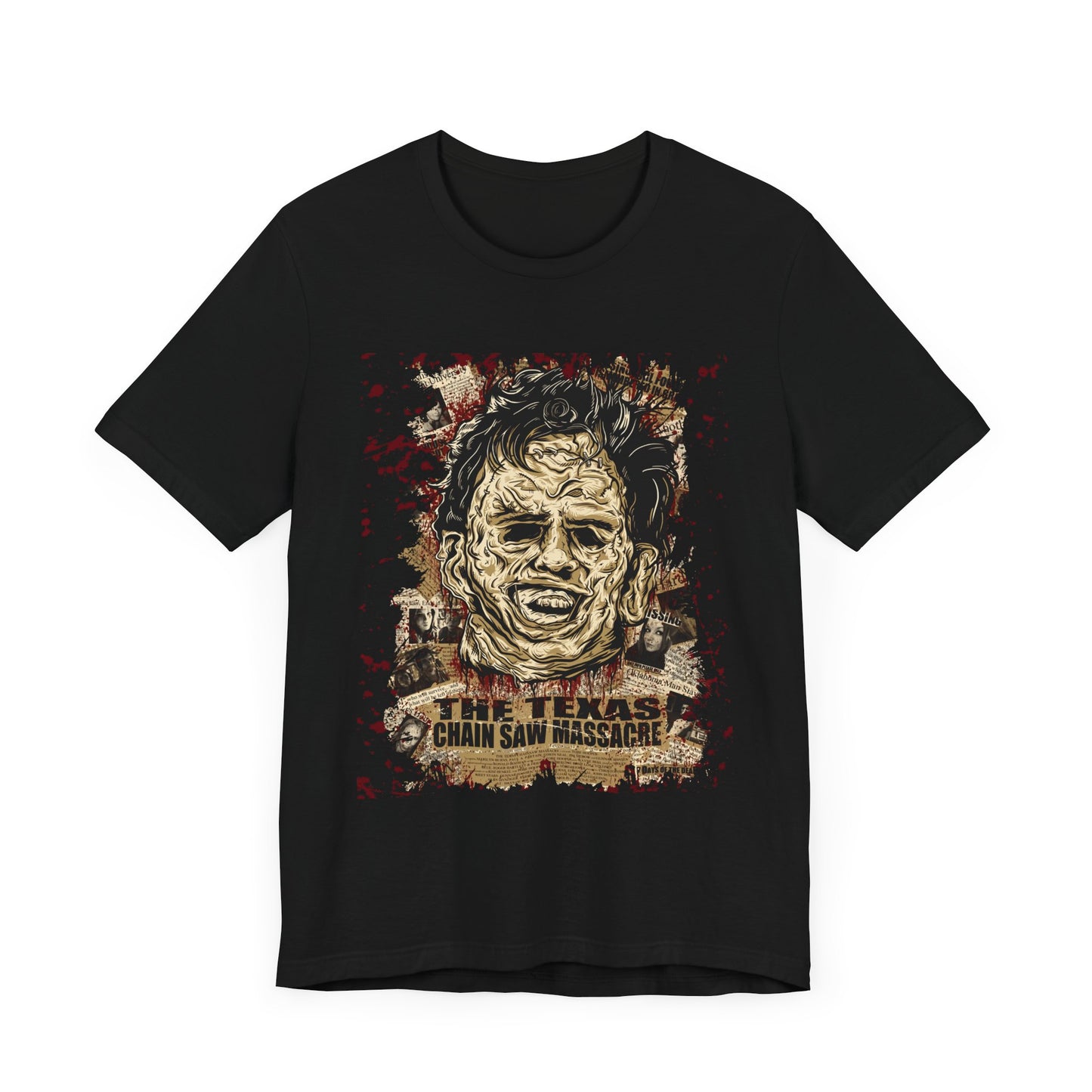 The TEXAS CHAINSAW MASSACRE Unisex Jersey Short Sleeve Tee