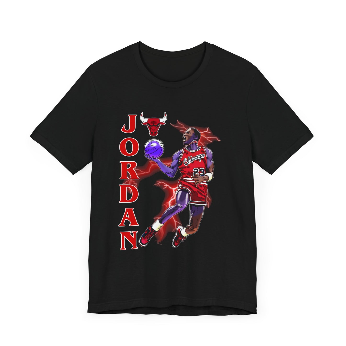 JORDAN RED 23 Unisex Jersey Short Sleeve Tee