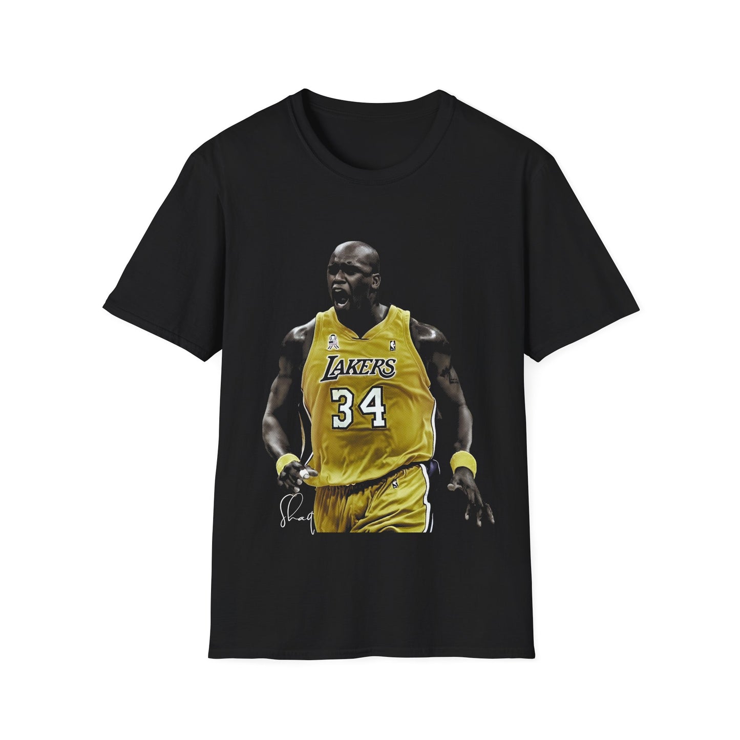 SHAQ BASKETBALL Unisex Softstyle T-Shirt
