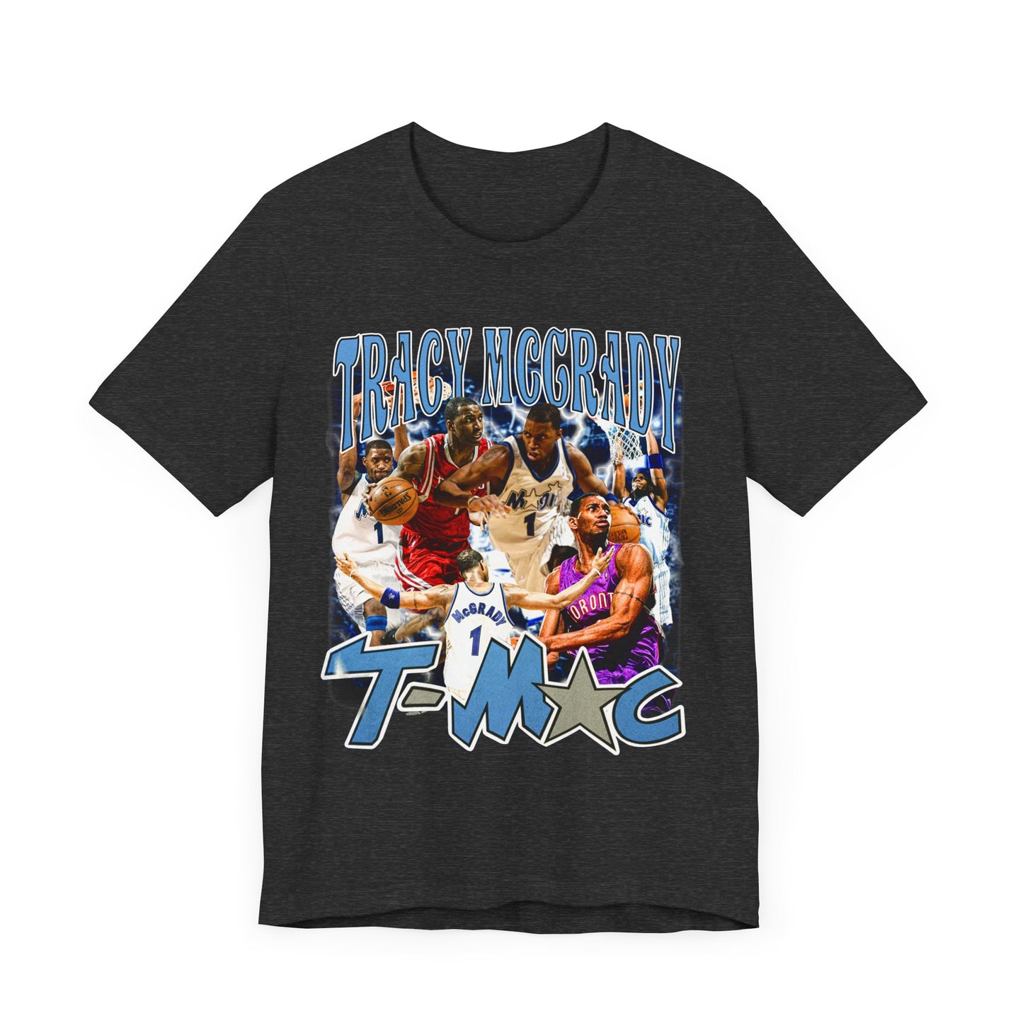 Vintage 90s Basketball Bootleg Style T-Shirt TRACY MCGRADY 90s Unisex Tee Shirt