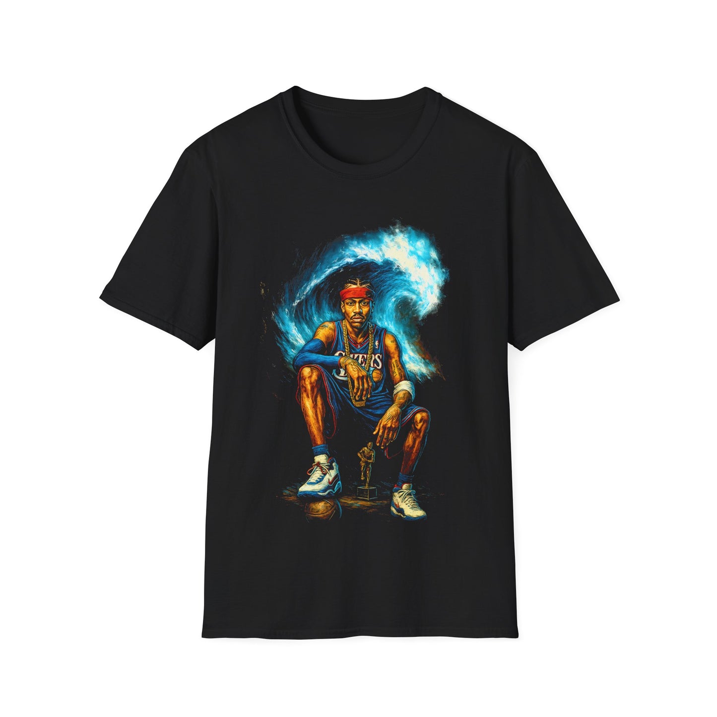 IVERSON BASKETBALL LEGENDS Unisex Softstyle T-Shirt