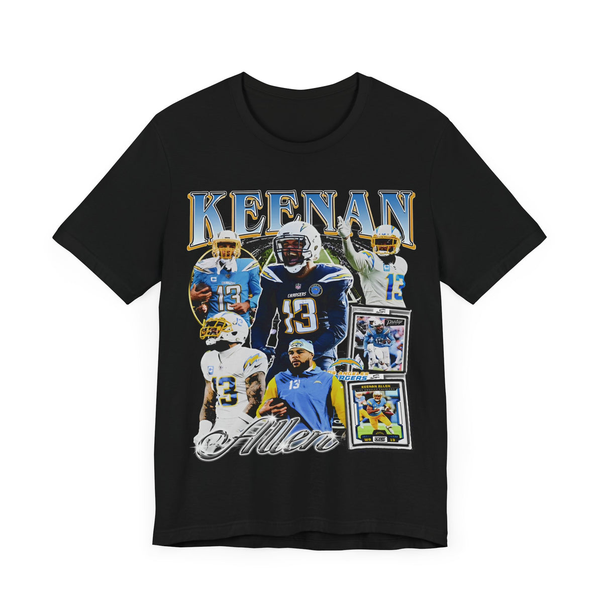 Vintage 90s Football Bootleg Style T-Shirt KEENAN ALLEN Unisex Graphic Tee Shirt