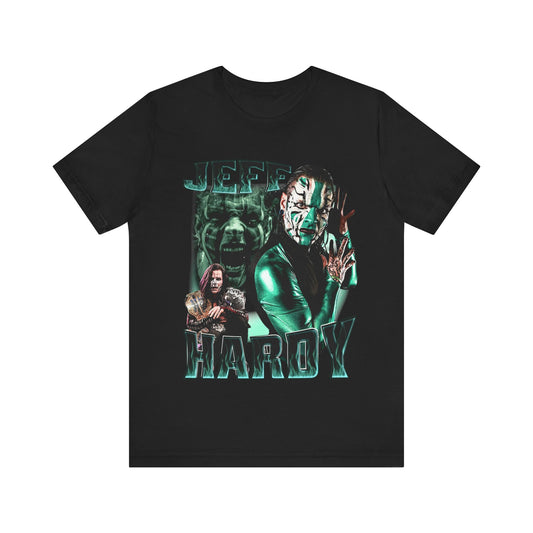 Vintage 90s Graphic Style Jeff Hardy T-Shirt, Jeff Hardy Shirt, Retro Jeff Hardy Bootleg T-Shirt, Vintage Unisex Jersey Short Sleeve Tee