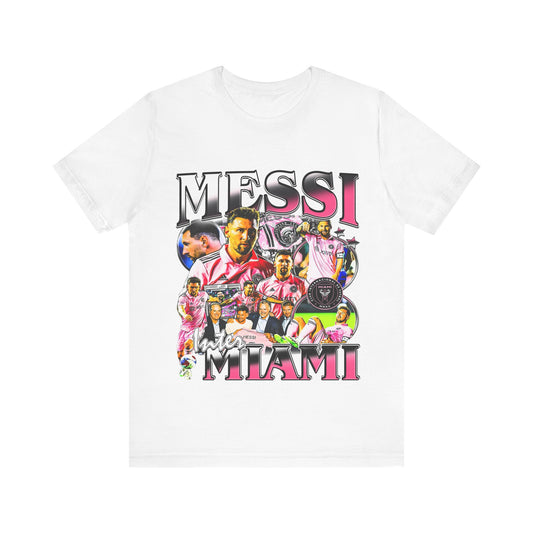Vintage 90s Pop Bootleg Style T-Shirt LIONEL MESSI Unisex Graphic Tee Shirt