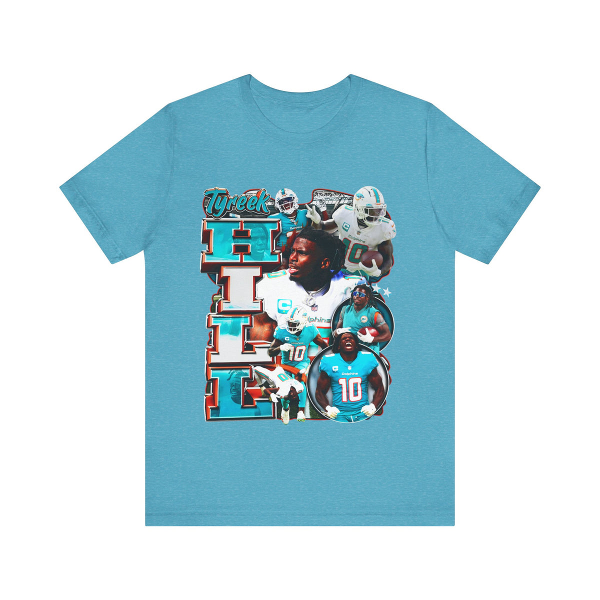 Vintage 90s Football Bootleg Style TShirt TYREEK HILL Unisex Graphic Tee Shirt