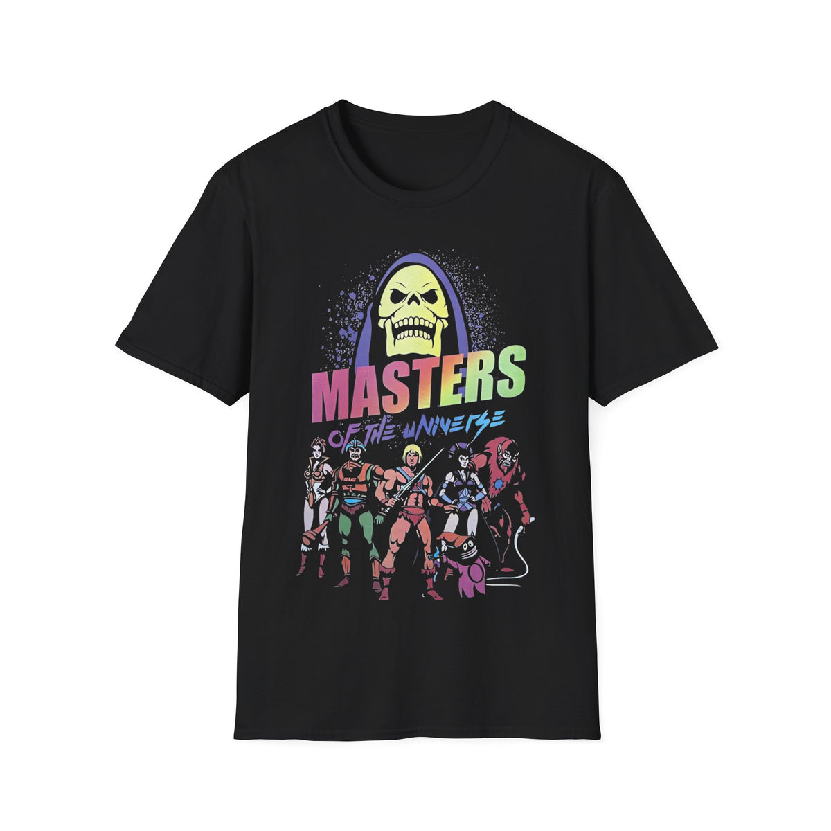 80S LEGENDS SKELETOR Unisex Softstyle T-Shirt