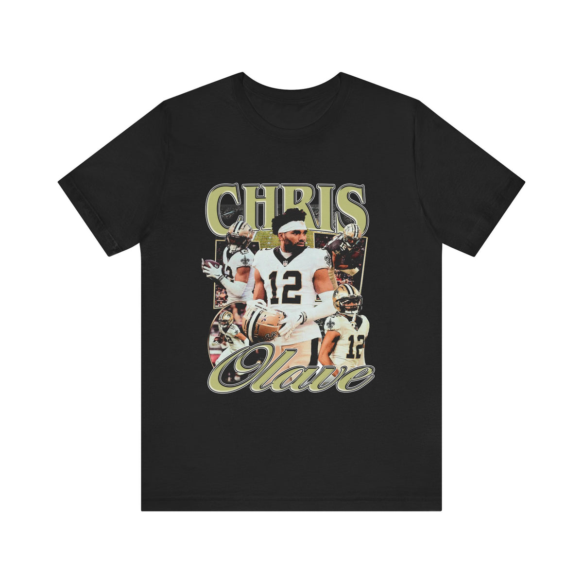 Vintage 90s Football Bootleg Style T-Shirt, CHRIS OLAVE Unisex Graphic Tee