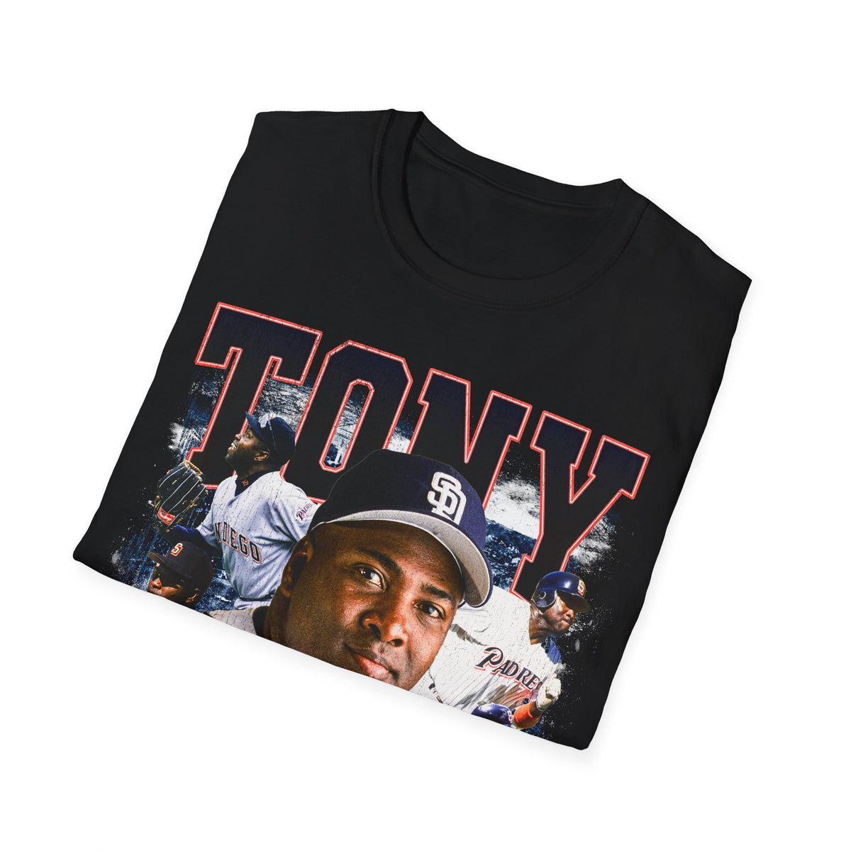 Vintage 90s Baseball Bootleg Style T-Shirt, TONY GWYNN Retro Baseball Shirt Unisex Graphic Tee