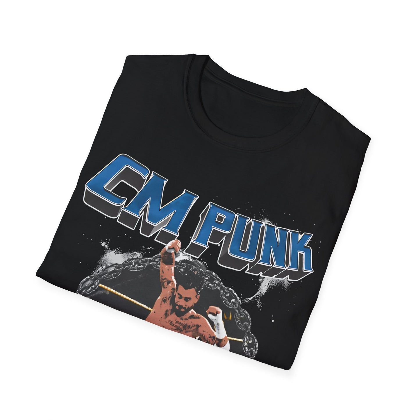 Vintage 90s Bootleg Style T-Shirt, Wrestler CM PUNK Froze Over Vintage Graphic Tee, Retro Wrestler Shirt Unisex Graphic Tee Shirt