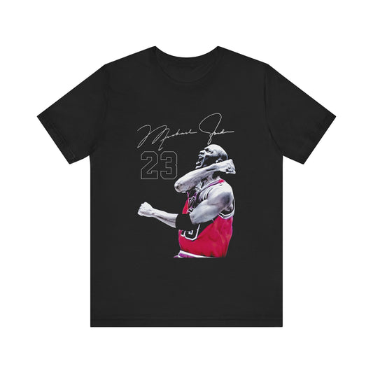 MICHAEL JORDAN VINTAGE Signature Unisex Jersey Short Sleeve Tee Shirt