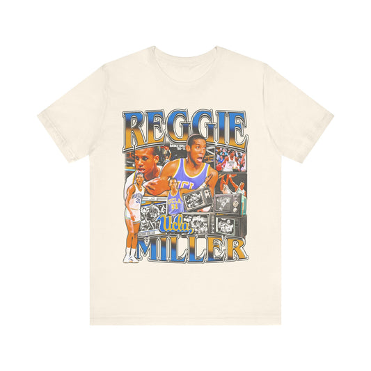 Vintage 90s Basketball Bootleg Style TShirt REGGIE MILLER 90s Unisex Graphic Tee