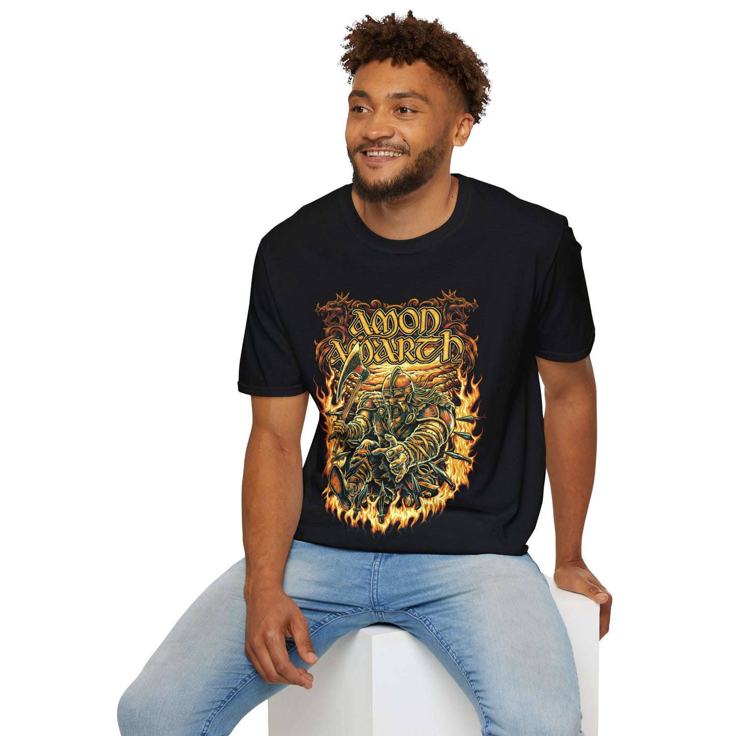LEGENDS OF METAL Unisex Softstyle T-Shirt