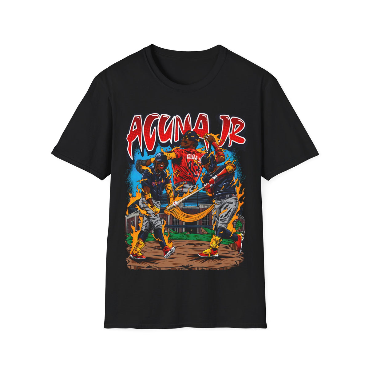 BASEBALL LEGENDS ACUNA JR Unisex Softstyle T-Shirt