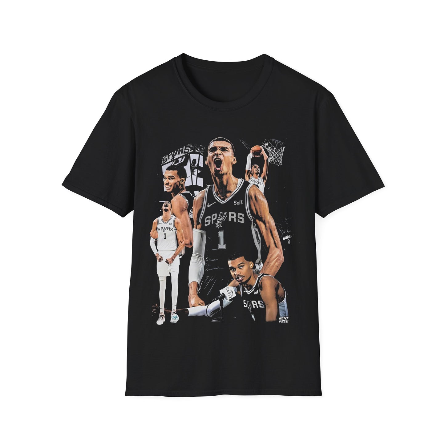 Vintage 90s Basketball Bootleg Style T-Shirt, WEMBY ROY Retro Basketball Shirt Unisex Graphic Tee