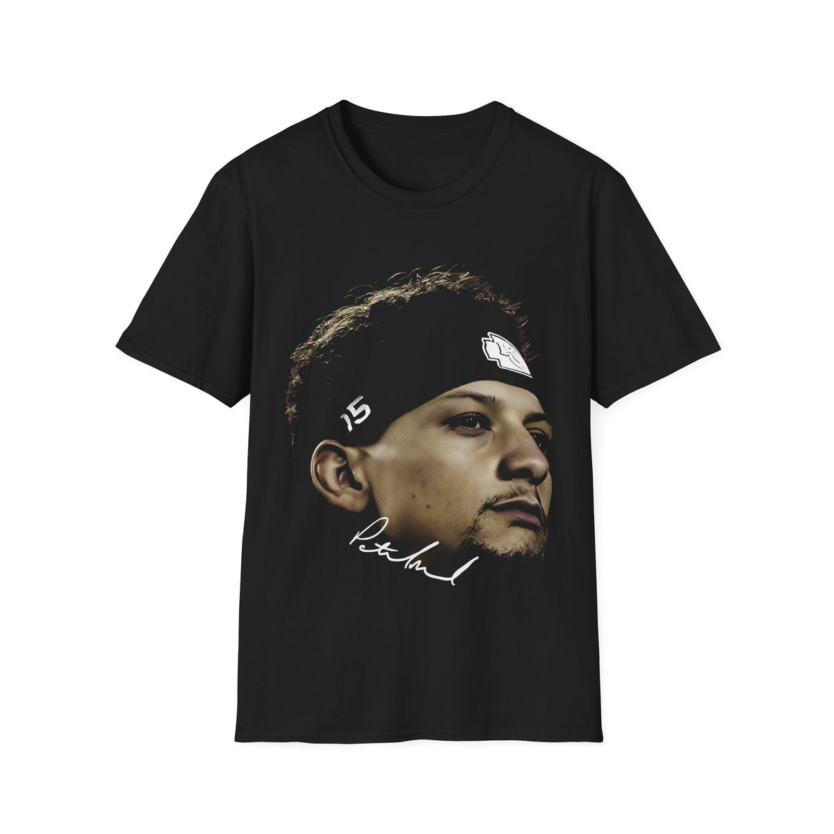 MAHOMES BIG FACE FOOTBALL LEGENDS Unisex Softstyle T-Shirt