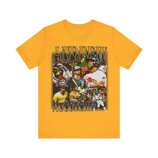 Vintage 90s Baseball Bootleg Style T-Shirt ANDREW MCCUTCHEN Unisex Graphic Tee