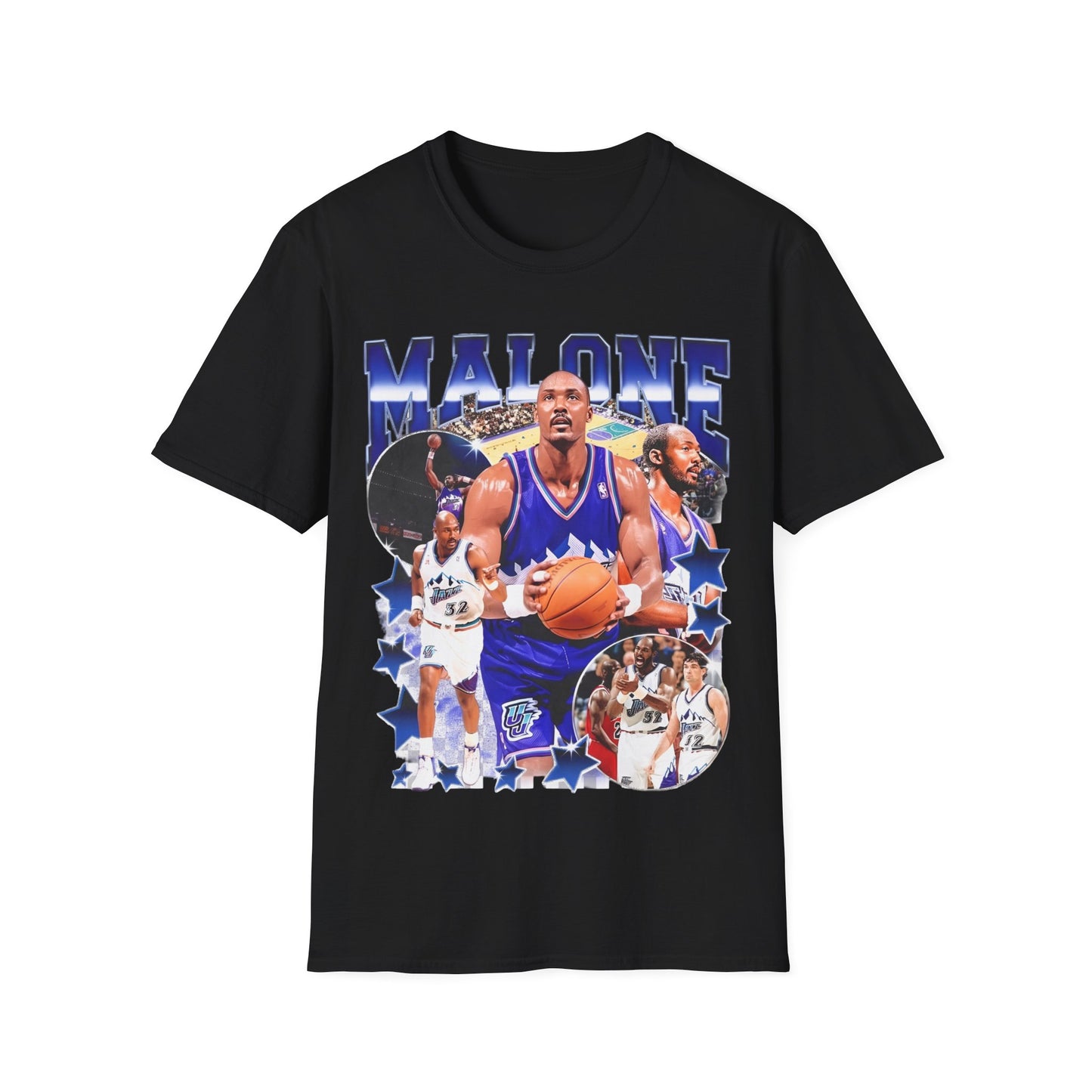 BASKETBALL LEGENDS MALONE Unisex Softstyle T-Shirt