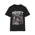 Vintage 90s Football Bootleg Style T-Shirt, DAK MS ST Vintage Graphic Tee, Retro Football Shirt Unisex Graphic Tee Shirt