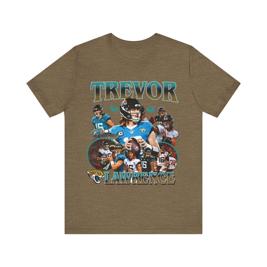 Vintage 90s Football Bootleg Style TShirt TREVOR LAWRENCE Unisex Graphic Tee