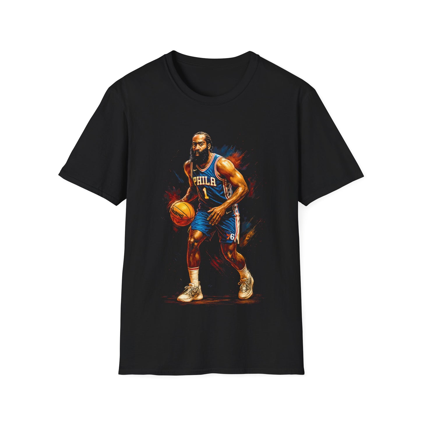 HARDEN BASKETBALL LEGENDS Unisex Softstyle T-Shirt