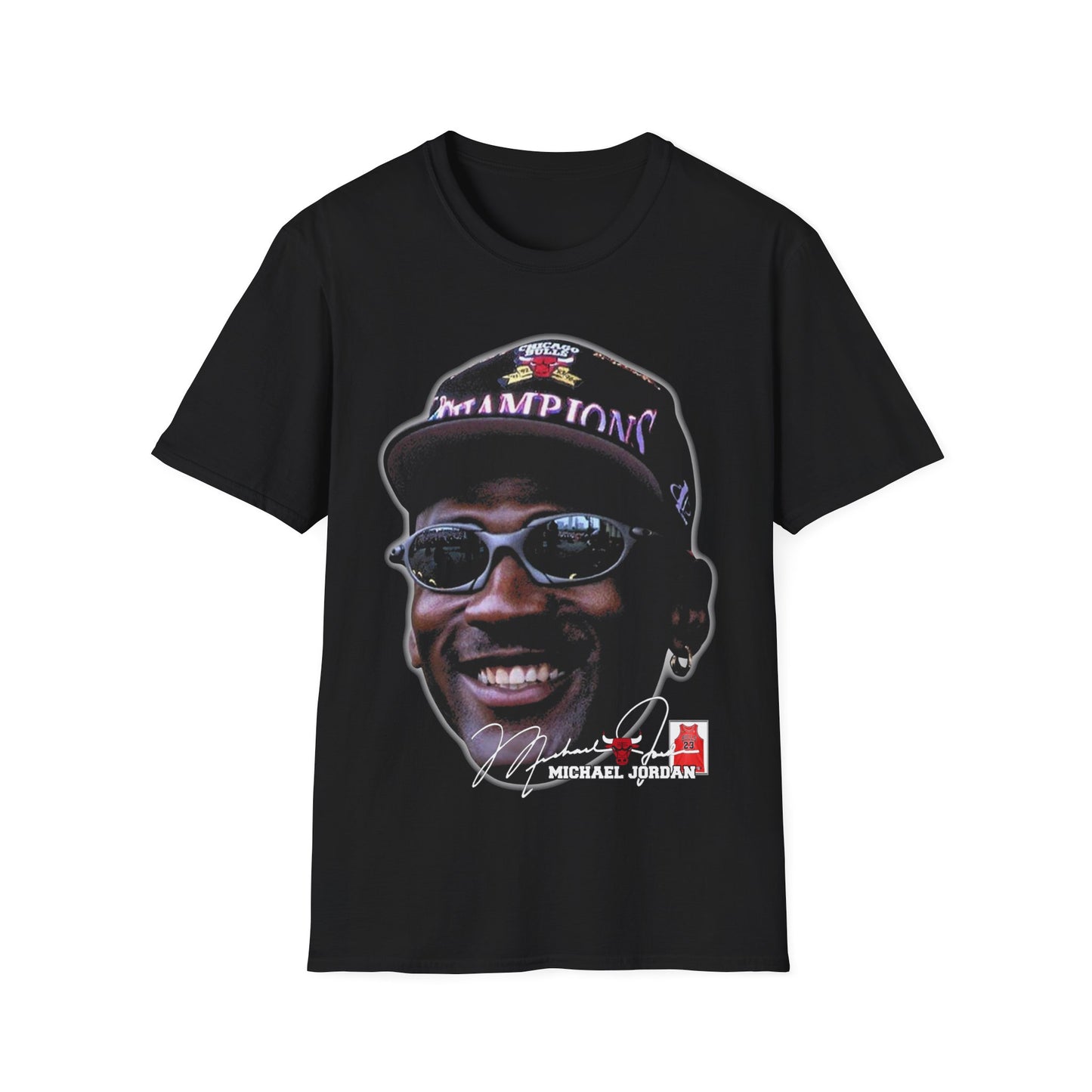 Vintage 90s Basketball Bootleg Style T-Shirt, MJ BIG FACE Retro Basketball Shirt Unisex Graphic Tee