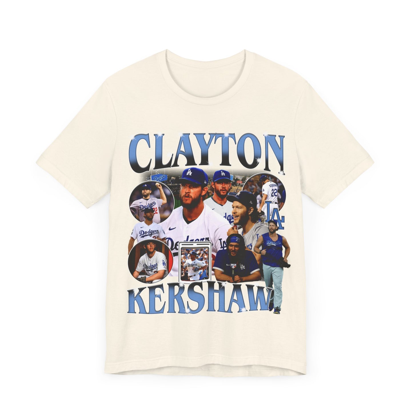 Vintage 90s Baseball Bootleg Style T-Shirt CLAYTON KERSHAW 90s Unisex Tee