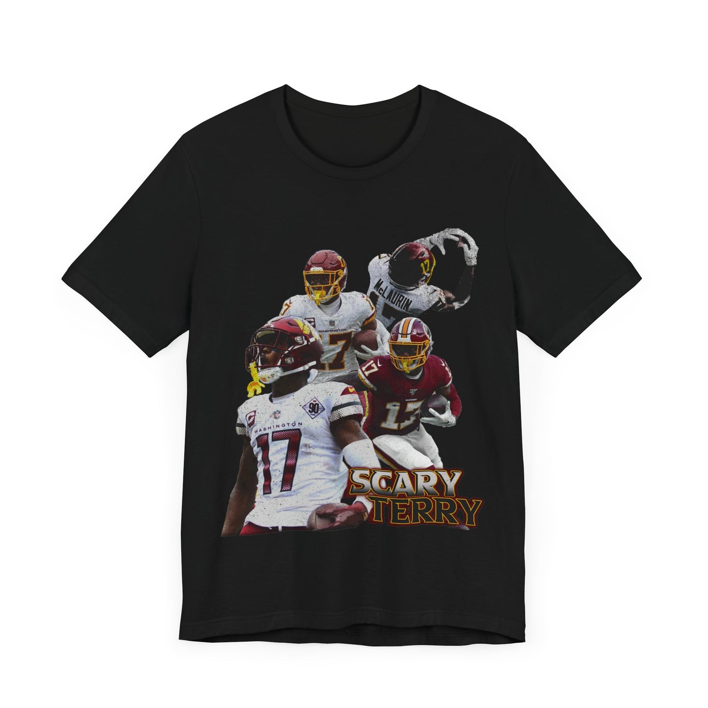 Vintage 90s Football Bootleg Style T-Shirt TERRY MCLAURIN Unisex Graphic Tee