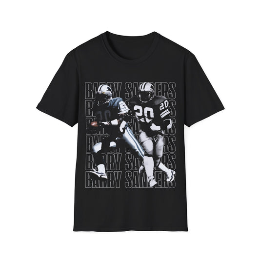 BARRY SANDERS FOOTBALL LEGENDS Unisex Softstyle T-Shirt