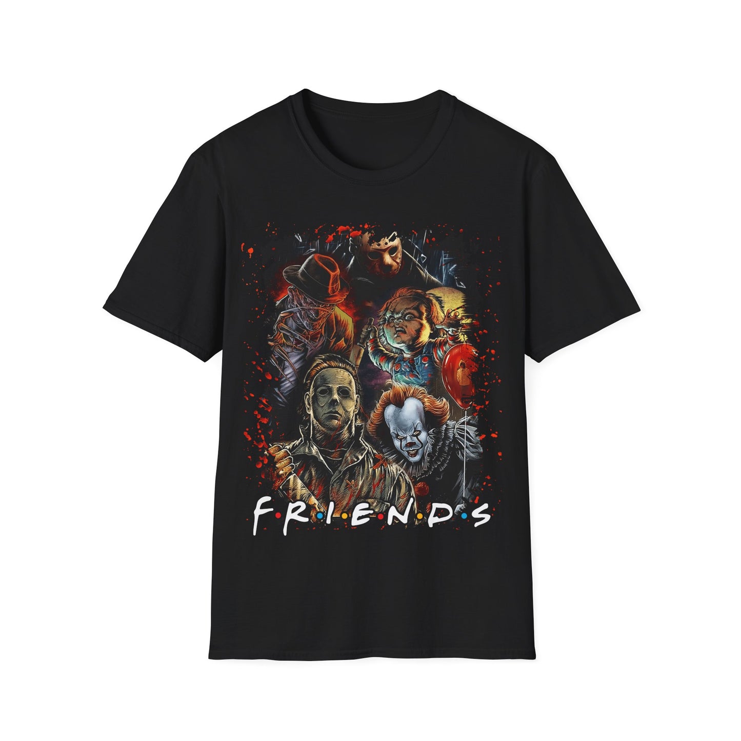 HALLOWEEN LEGENDS FRIENDS Unisex Softstyle T-Shirt