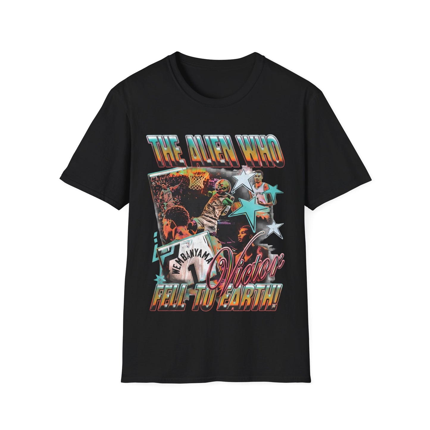 BASKETBALL LEGENDS WEMBY Unisex Softstyle T-Shirt