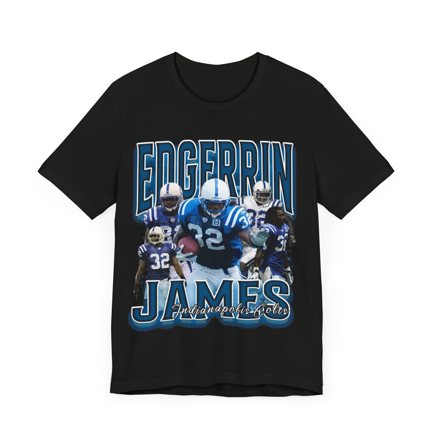 Vintage 90s Football Bootleg Style T-Shirt EDGERRIN JAMES 90s Unisex Graphic Tee