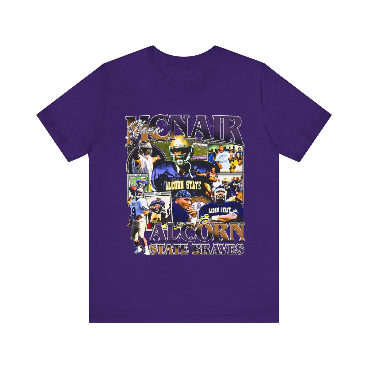 Vintage 90s Football Bootleg Style TShirt STEVE MCNAIR Unisex Graphic Tee Shirt