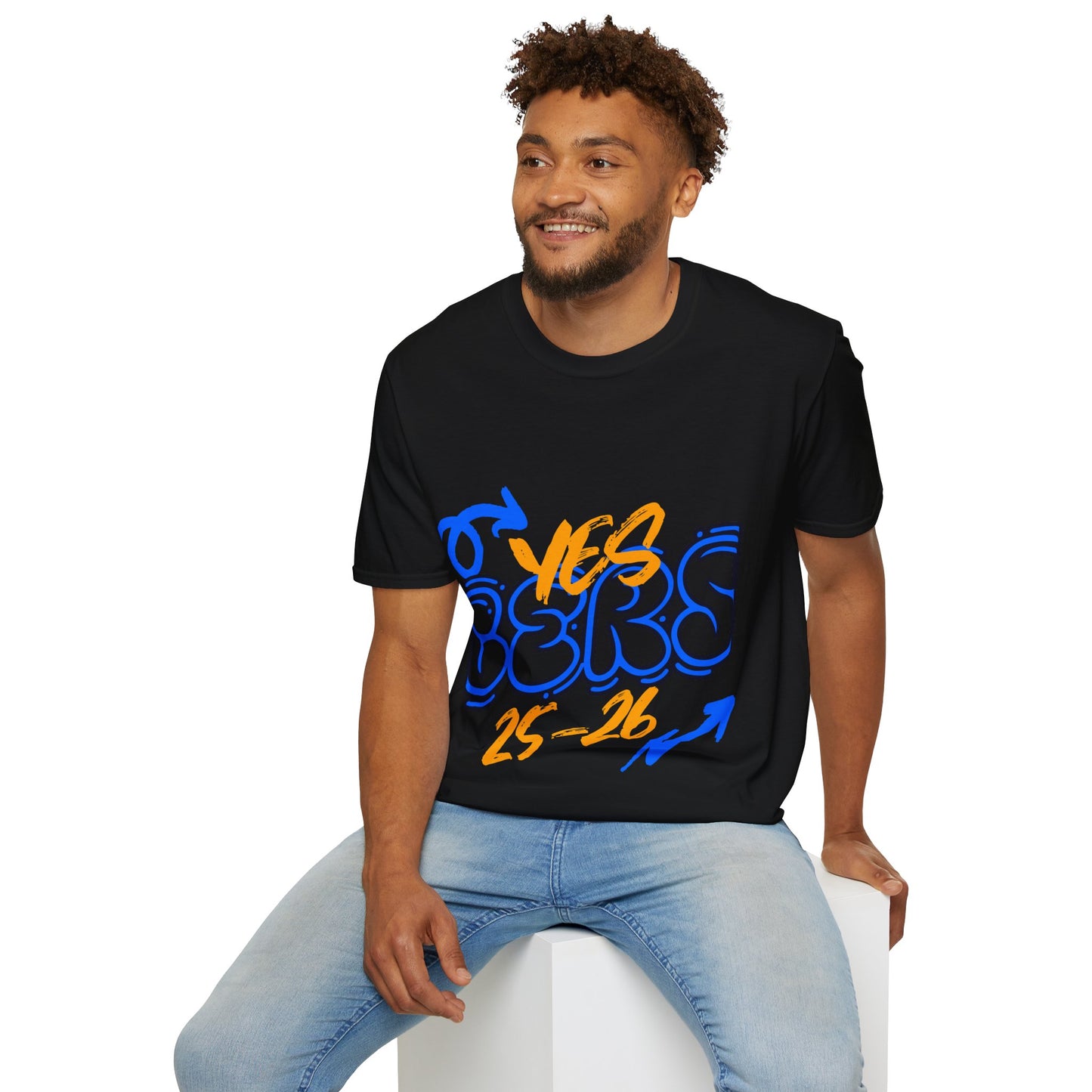 YES CERS BASKETBALL GRAFFITI Unisex Softstyle T-Shirt