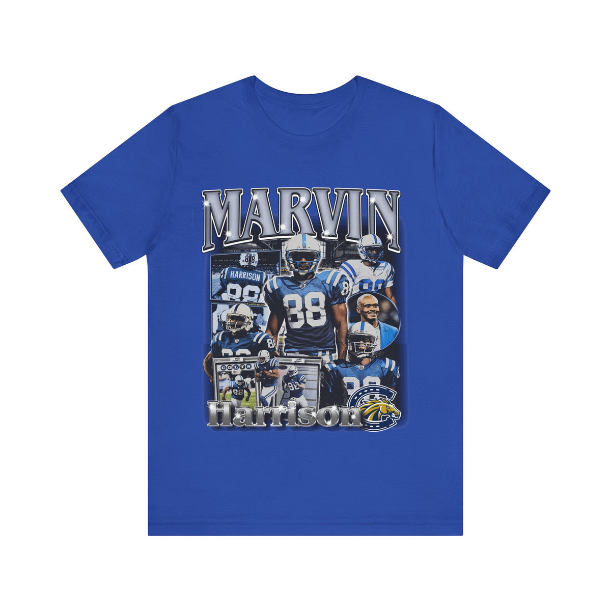 Vintage 90s Football Bootleg Style T-Shirt MARVIN HARRISON Unisex Graphic Tee